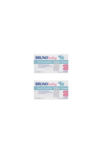 Bruno Baby 2li Serum Fizyolojik 5 ml X 20 Flakon