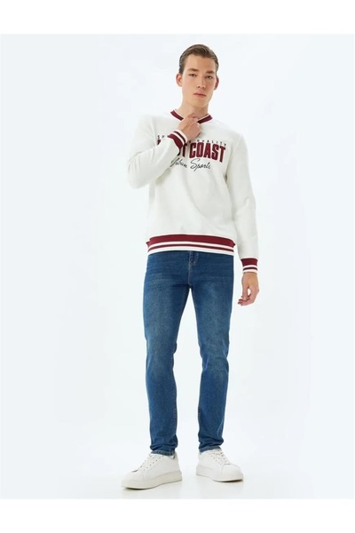 Koton Men's Jean Pants 5Wam40076Id Dark Indigo