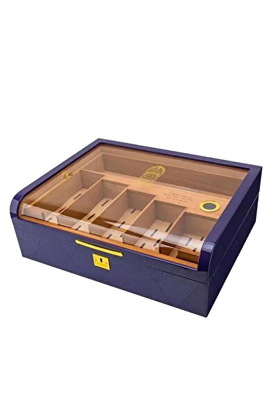 Tobacium Lubinski Gastro 200 Kapasiteli Camlı Humidor