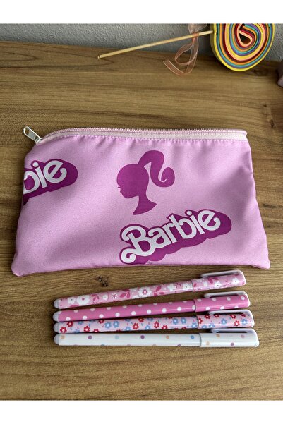 minyaturhayalim Barbie el emeği kalemlik kalem kutu makyaj çantası çok amaçlı...