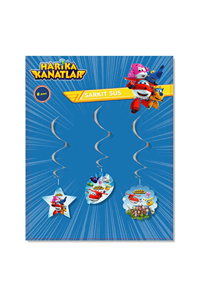 Kikajoy Ornament de lampă suspendată cu aripi minunate