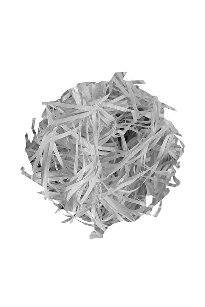 MARKQ حشو ورق ممزق ومجعد لتغليف الهدايا، تعبئة وتغليف سلة الهدايا (رمادي)