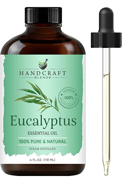 handcraft Blends Eucalyptus Essential Oil - 4 Fl Oz - 100% Pure & Natural - P...