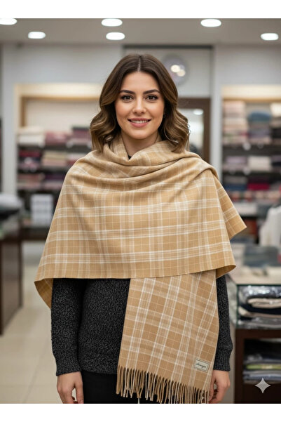 HANXIUCAO Hanxi̇ugui̇fei̇ Plaid Shawl with Shoulder Covers