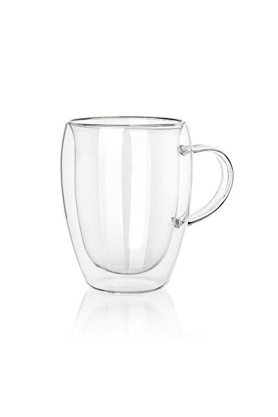 Other THERMAL GLASS MUG 350ml DOUBLE-WALLED FOR COFFEE AND TEA