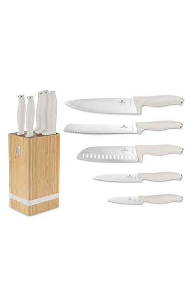 Other SET DE CUȚITE BERLINGER HAUS BH-2973 SAHARA DIN BLOC DE BAMBUS