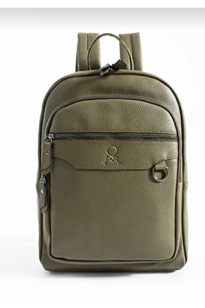 eflanmoda Rucsac unisex din piele artificială de calitate superioară