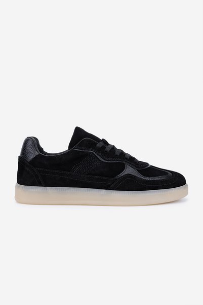 Valmenti Kadın Hakiki Deri Siyah Sneakers & Spor Ayakkabı