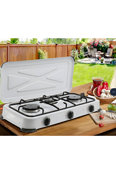 LEIHMANN Aragaz cu 3 ochiuri portabil GPL