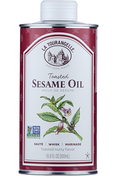 La Tourangelle زيت السمسم المحمص، 16.9 أونصة سائلة