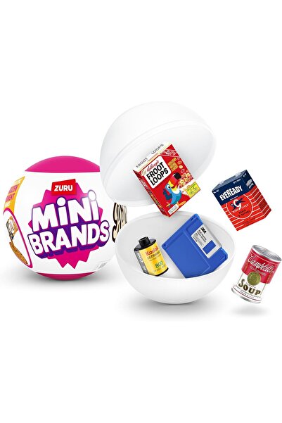 Mini Brands سلسلة البقالة الرجعية 1 كبسولة