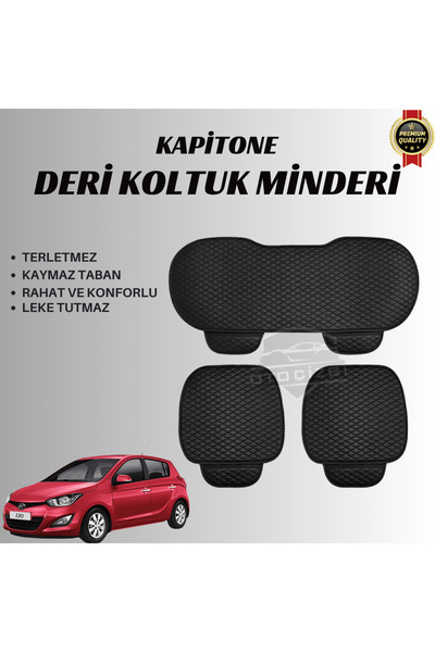 Oto Çizgi Husă de protecție pentru scaun din piele matlasată compatibilă cu H...