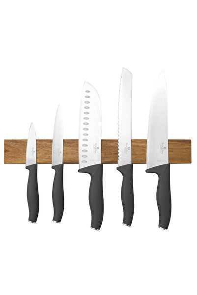 Other SET DE 5 CUȚITE DE BUCĂTĂRIE CU LAMĂ BERLINGER HAUS BH-2940 ANTRACIT