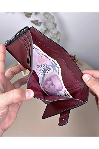 Fil Deri Genuine Leather Garnished Women's Wallet 2121