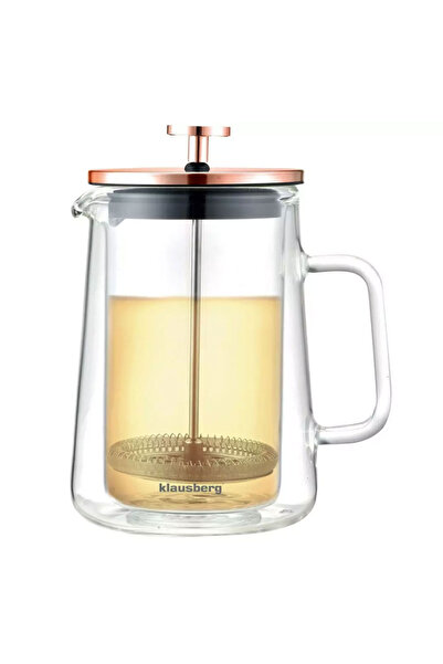 Other INFUZOR TERMIC CU PISTON PENTRU CAFEA/CEAI 600ml KLAUSBERG KB-7724