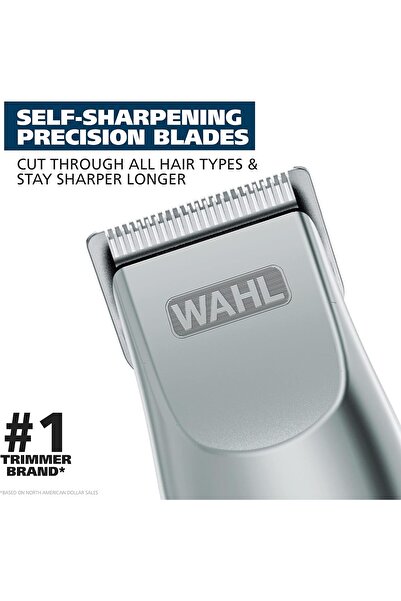 Wahl Groomsman Battery-Operated Beard and Mustache Trimmer (Model 9906-717V)