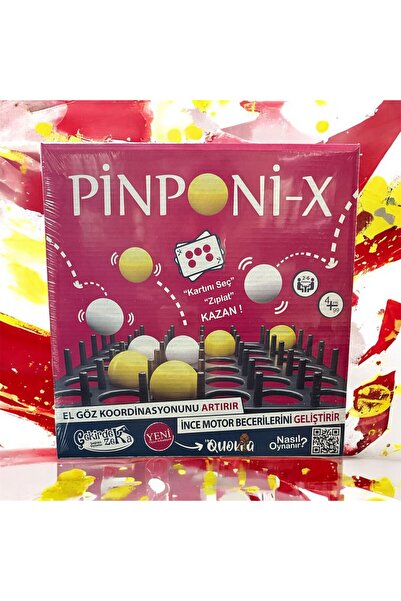 POZART Hand-Eye Coordination Enhancing Box Game Set Pinponix1