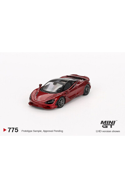 mini gt Macheta auto McLaren 750S Amaranth Red 2023 (LHD) 1:64 MIniGT