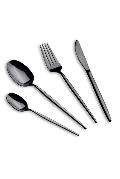 Other 24-PIECE CUTLERY BERLINGER HAUS BH-3069 SHINY BLACK
