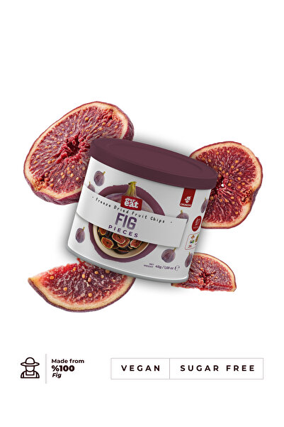 EverEat حبات التين المجففة بالتجميد - وجبة خفيفة صحية، مصنوعة بطريقة التجميد الجاف