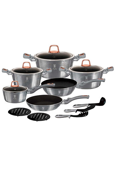 Other SET DE VASE DE GĂTIT BERLINGER HAUS BH-6022 MOONLIGHT GRANITE