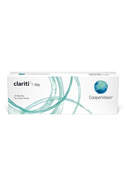 CooperVision Set lentile de contact cu dioptrie Clariti 1 Day, 30 buc, -1.00 D