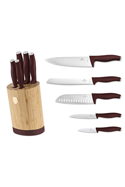 Other SET DE CUȚITE BERLINGER HAUS BH-2754 LEONARDO ÎN BLOC DE BAMBUS