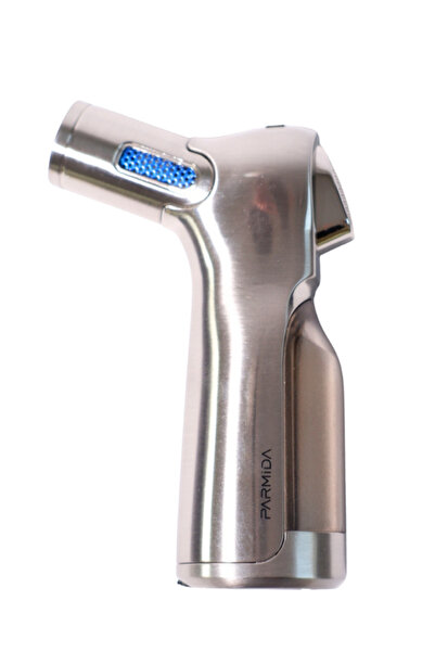 Parmida 4 Torch Pürmüz Gümüş Masa Tipi Puro Çakmağı