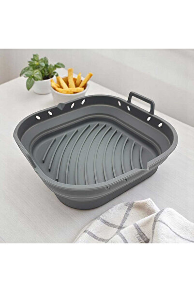 Other SILICONE INSERT FOR FRYER, SQUARE, FOLDABLE, 22 x 22 cm