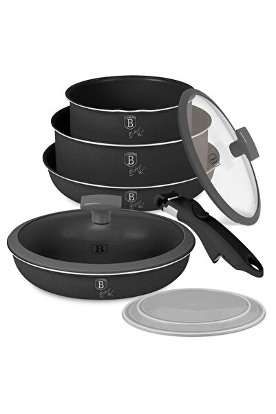 Other TITANIUM COOKWARE SET 9 PIECES BERLINGER HAUS BH-8256 ANTHRACITE