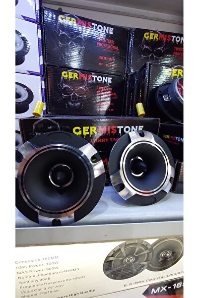 GERMİSTONE 10CM DOME TWEETER 100RMS MARKA