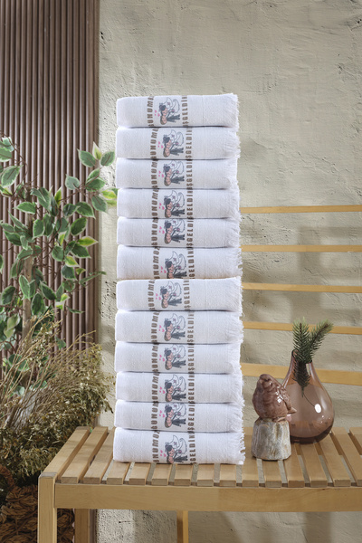 Pamira 12 τεμάχια 40x70 Πετσέτες με κρόσσια για γάμο, σχολείο, πάρτι, προσκλητήριο