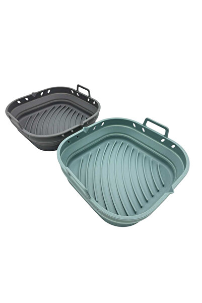 Other SILICONE INSERT FOR FRYER, SQUARE, FOLDABLE, 22 x 22 cm