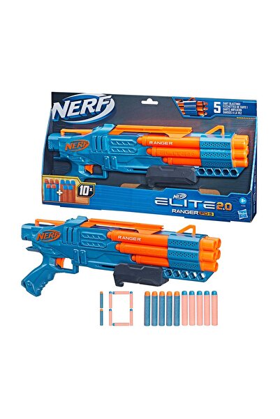 Nerf مسدس رينجر بي دي-5 إيليت 2.0 - 5 فوهات، يتضمن 10 سهام إيليت