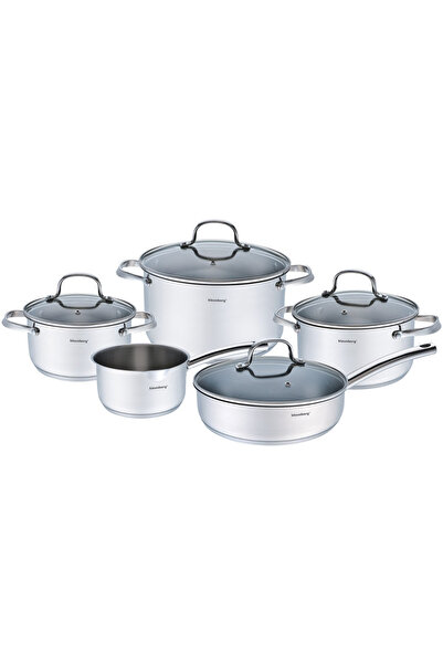 Other KLAUSBERG KB-7215 SET DE VASE DE GĂTIT 9 PIESE OȚEL 18/10