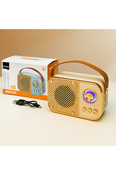 JUNGLEE M24 ŞARJLI BLUETOOTH HOPARLÖR 5W MİNİ RADYO SD KART USB GİRİŞLİ SES B...