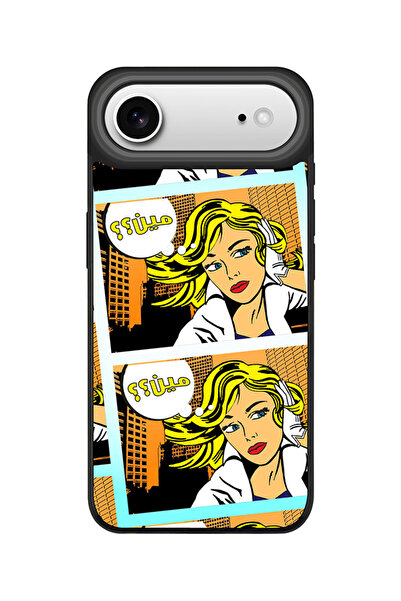 Stylizedd جراب iPhone Air، [متوافق مع MagSafe] جراب هاتف مغناطيسي رفيع - Meen (شريط هزلي)