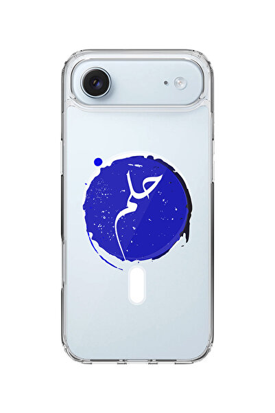 Stylizedd جراب MagSafe كلاسيكي شفاف لهاتف iPhone Air، جراب هجين ناعم مرن شفاف...