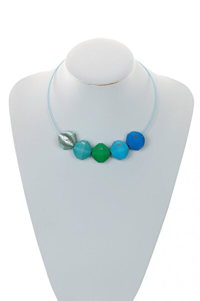 HAIArt Colier din piele lucrat manual - Leatherbonbon (214)