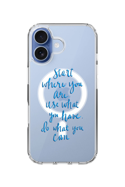 Stylizedd جراب MagSafe كلاسيكي شفاف لهاتف iPhone 17، غطاء شفاف ناعم هجين - اب...