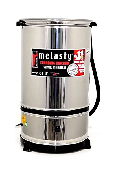Melasty Stainless Steel Electric Butter Churning / Extraction Machine, 50 Liter Capacity
