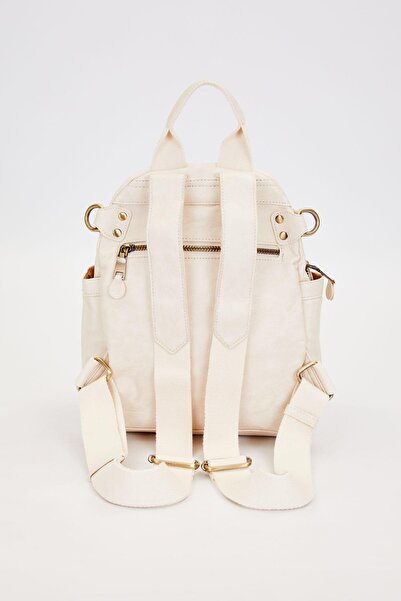 Levidor Geantă de umăr cu detaliu de piatră albă