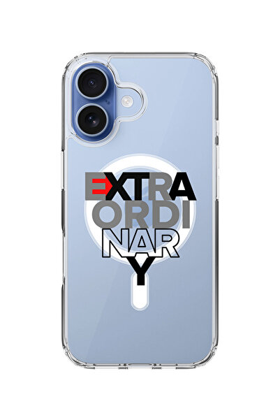 Stylizedd جراب MagSafe كلاسيكي شفاف لهاتف iPhone 17، غطاء شفاف ناعم هجين - اس...