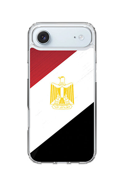 Stylizedd جراب ماج سيف كلاسيكي شفاف لهاتف آيفون آير، غطاء هجين ناعم شفاف - طب...