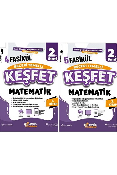 meraklı zihinler 2.SINIF BECERİ TEMELLİ MATEMATİK(1-2) 9 FASİKÜL KEŞFET(2'Lİ ...