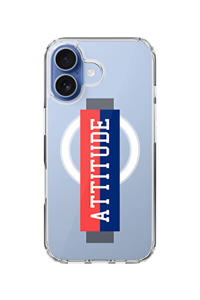 Stylizedd جراب MagSafe كلاسيكي شفاف لهاتف iPhone 17، جراب هجين ناعم مرن شفاف ...