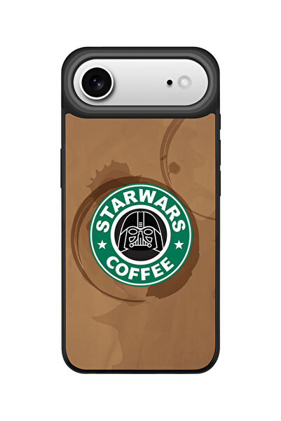Stylizedd جراب iPhone Air Case، [متوافق مع MagSafe] جراب هاتف مغناطيسي رفيع - Starwars Coffee