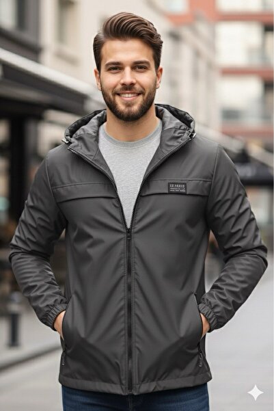 S&M CLOTHİNG НОВИЙ СЕЗОН ЧОЛОВІЧИЙ ВОДОНЕПРОНИКНИЙ ДОЩОВИК СЕЗОННИЙ ПУРКОВИЙ