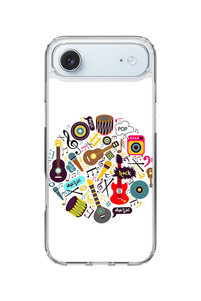 Stylizedd جراب MagSafe كلاسيكي شفاف لهاتف iPhone Air، غطاء شفاف ناعم هجين - أ...