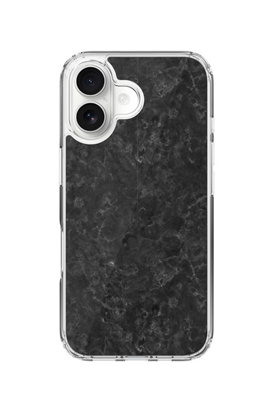 Stylizedd جراب MagSafe كلاسيكي شفاف لهاتف iPhone 17، غطاء شفاف هجين - ملمس رخ...